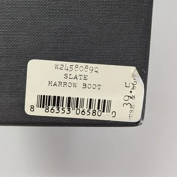 Rag & Bone Harrow Gray Suede Booties With Box Size 39.5 US Size 8.5 - Picture 3 of 10